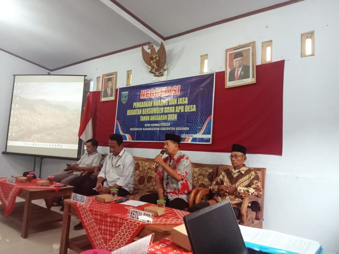 Negosiasi Pengadaan Barang dan Jasa (PBJ) Desa Karangtengah 01