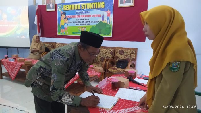 Musdes Rembug Stunting Desa Karangtengah 02