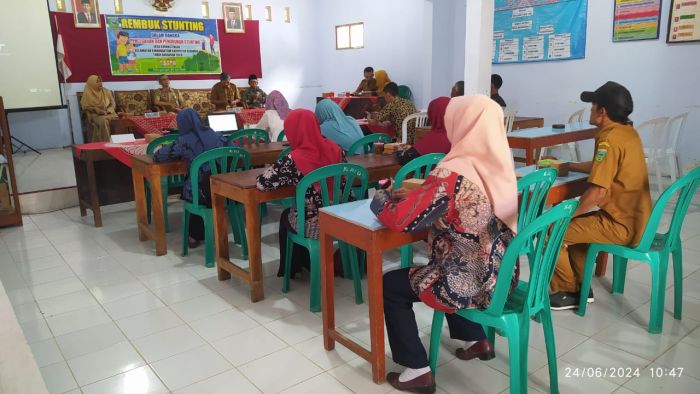 Musdes Rembug Stunting Desa Karangtengah